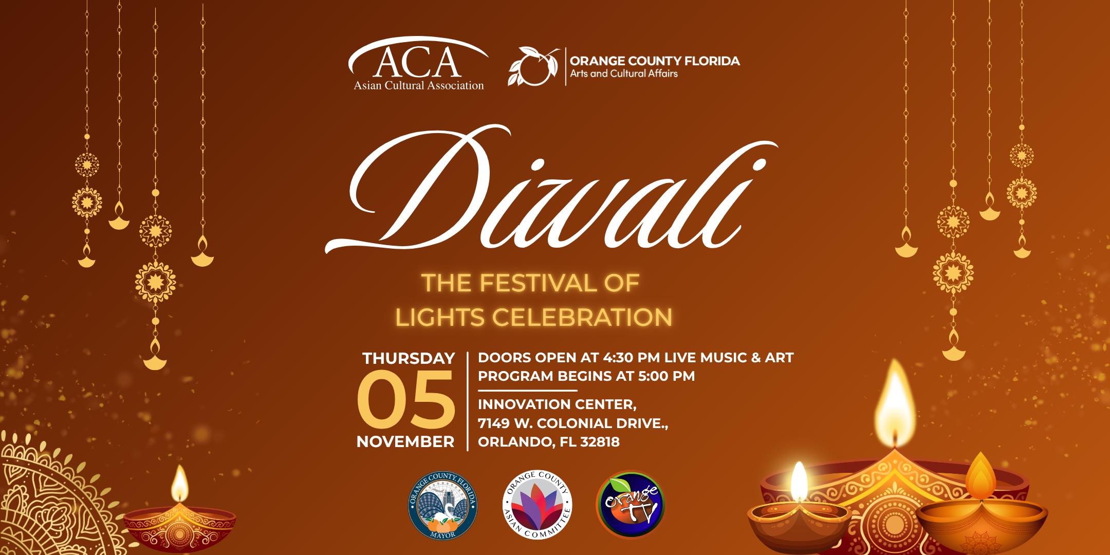 Orange County Diwali - Festival of Lights Celebration 2026