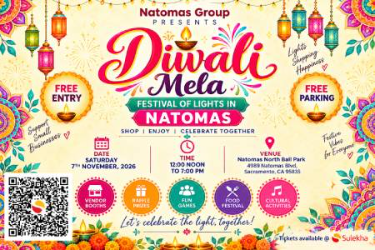 Natomas Group Presents the 5th Annual Diwali Celebration