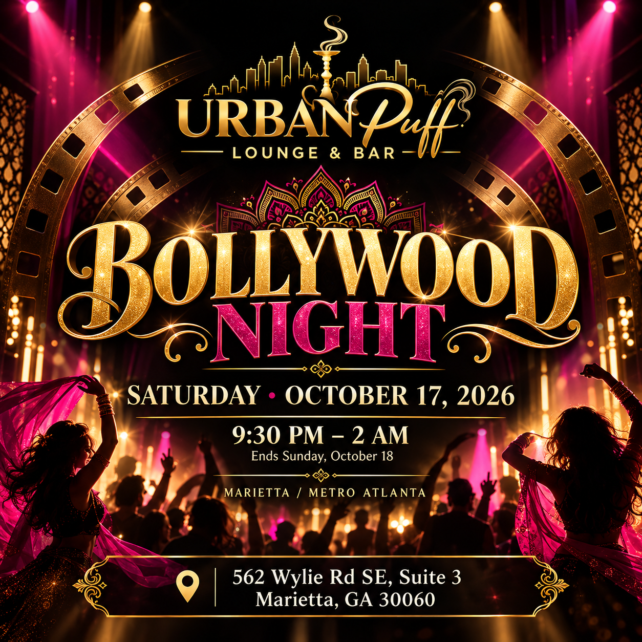 Bollywood Night Atlanta ft. DJ Heckno
