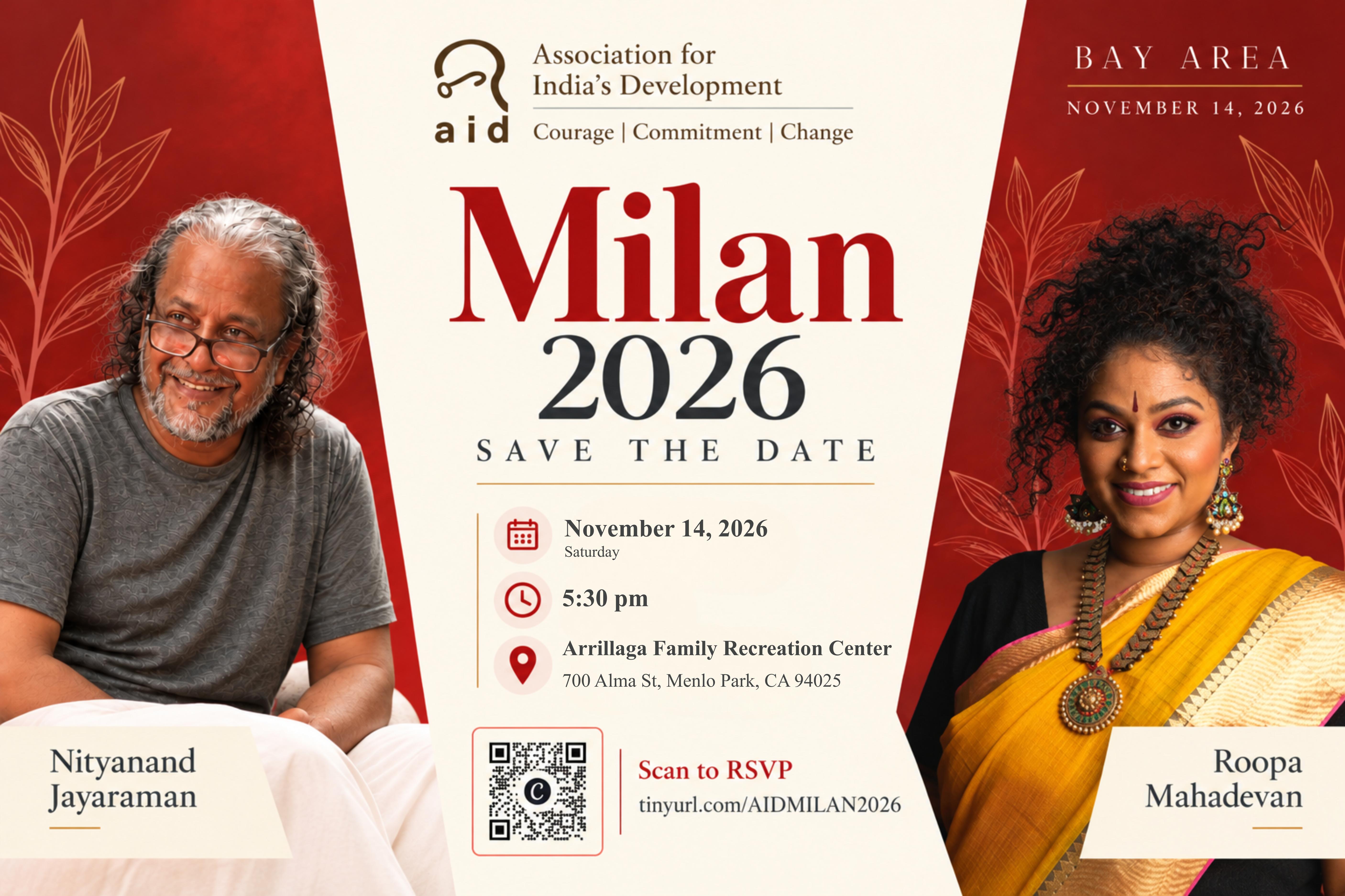 MILAN 2026: AID Bay Area Annual Fundraiser