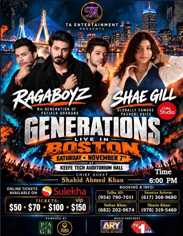 Ragaboyz – Generations Live in Boston (Shae Gill & RagaBoyz)