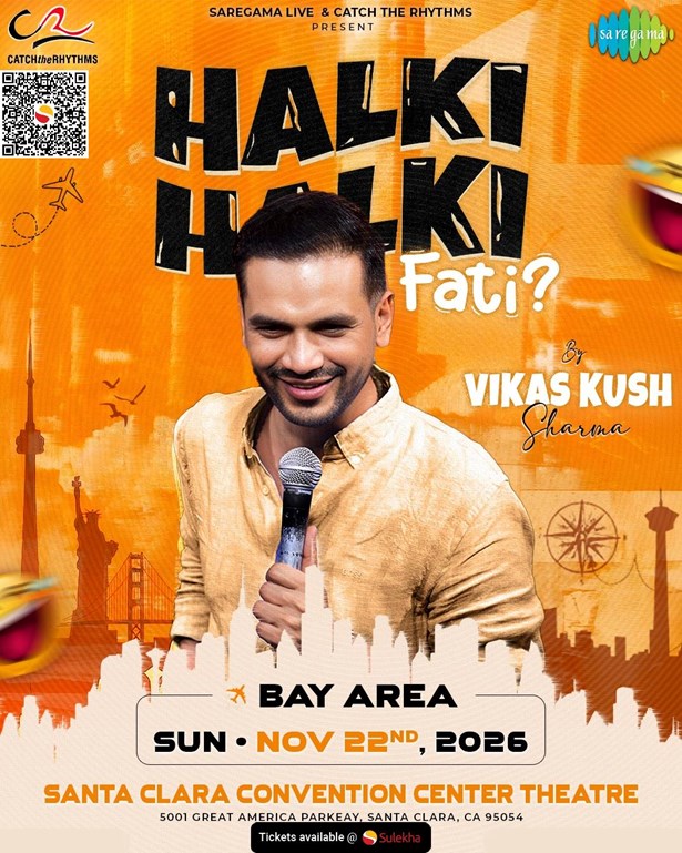 Halki Halki Fati by Vikas Kush Sharma in Santa Clara