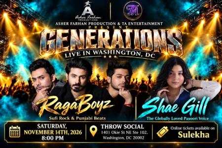 Raga Boyz And Shae Gill Sufi Rock Generations Live In Washington, DC