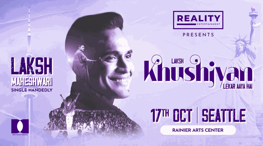 Seattle: Khushiyan By Laksh Maheshwari Live 2026