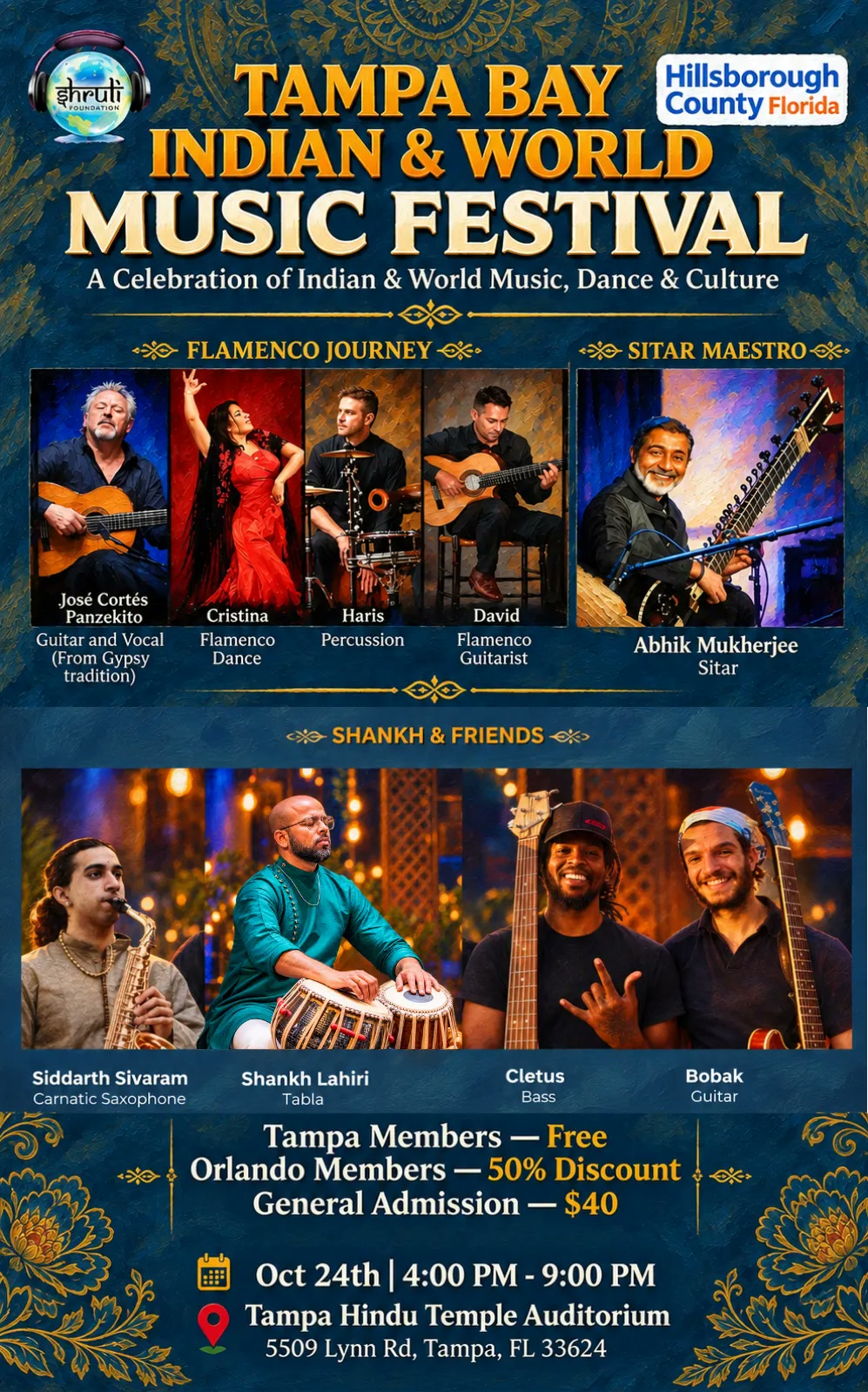 Tampa Bay Indian & World Music Festival