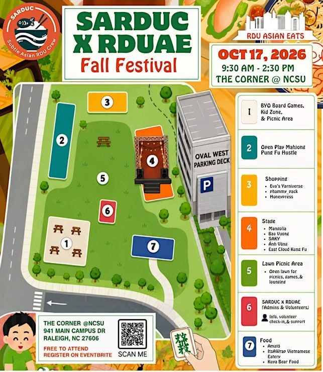 SARDUC x RDUAE Fall Fest