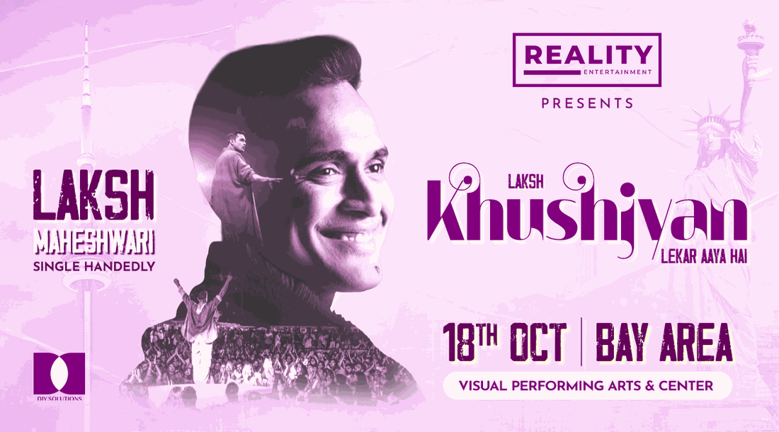 Khushiyan By Laksh Maheshwari Live 2026 - Bay Area